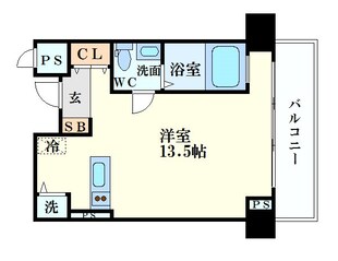 アーバンスタイル心斎橋の物件間取画像